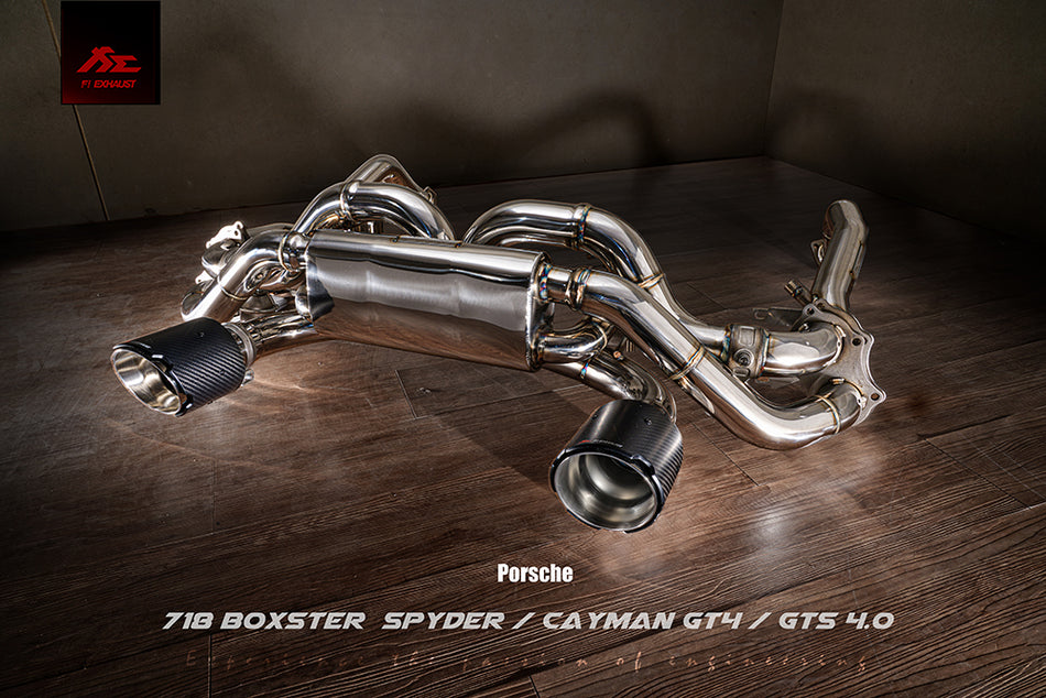 Porsche Cayman / Spyder GT4 Fi Exhaust System - 4.0L (OPF)
