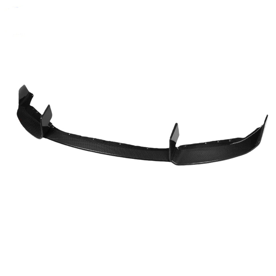 BMW M2 (G87) AD Style Front Bumper Spoiler Lip - Dry Carbon (3pc)