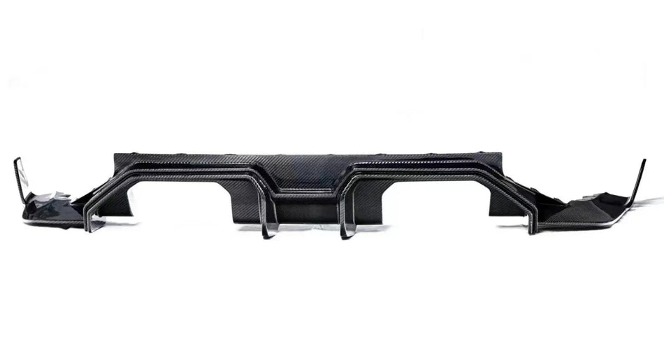 BMW M2 (G87) AD Style Rear Bumper Diffuser - Carbon