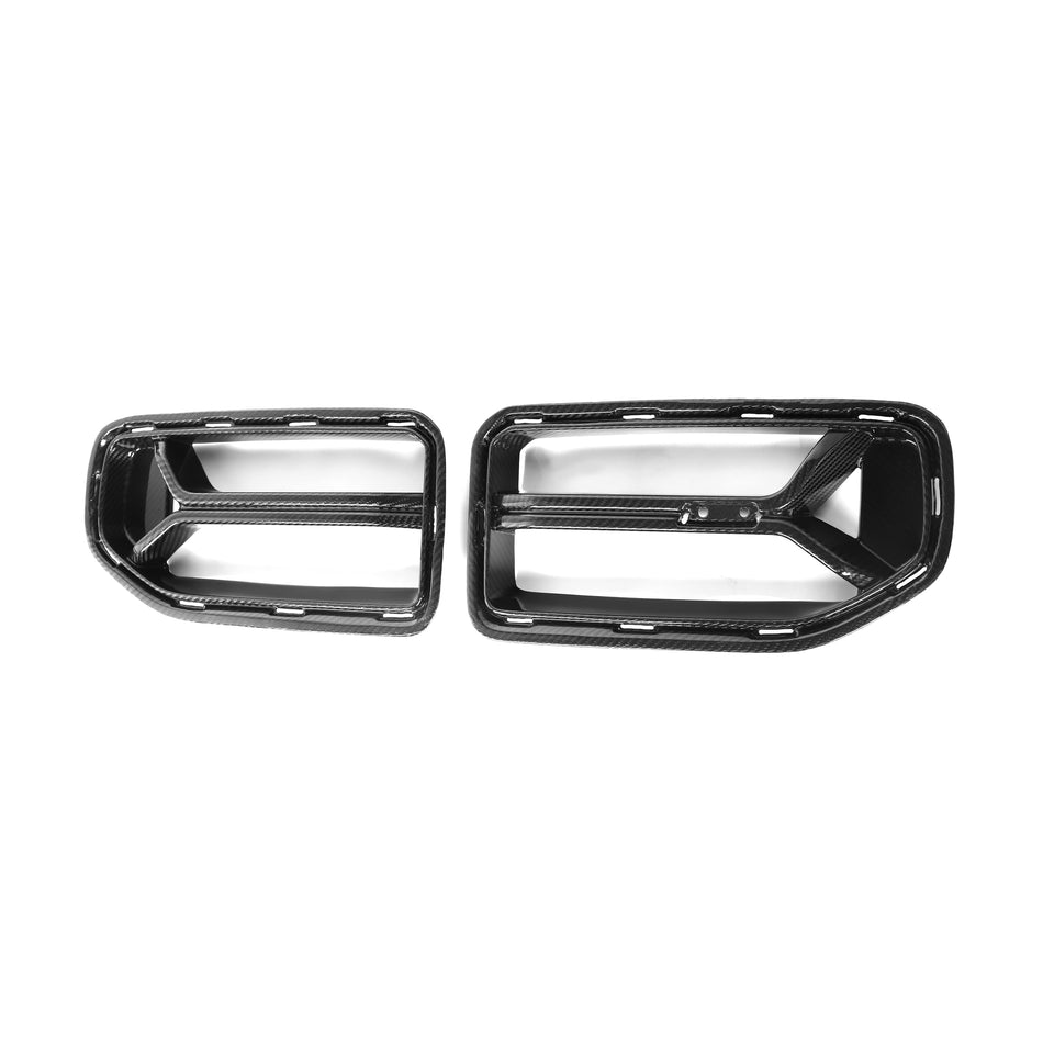 BMW M2 (G87) CSL Style Front Bumper Main Grille Set - Dry Carbon