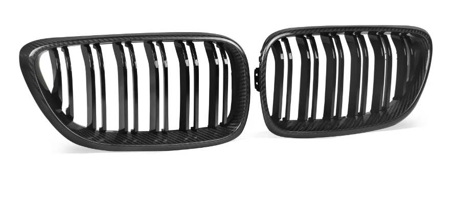 BMW 2 Series (F22) M Performance Dual Slat Front Bumper Grille - Carbon