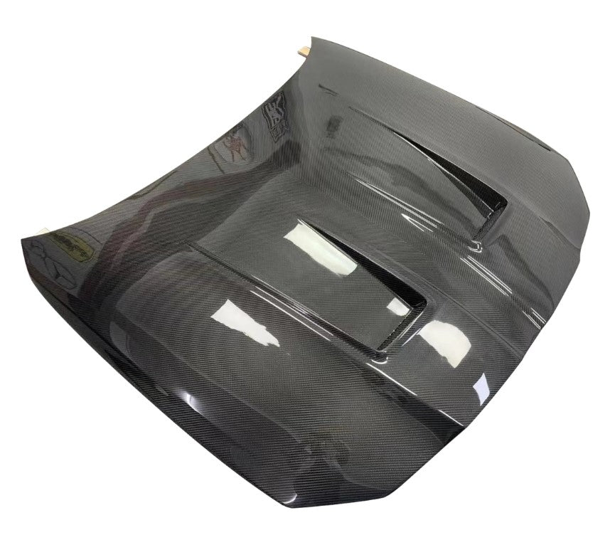 BMW M3 (G80) AP Style Full Replacement Front Bonnet - Carbon