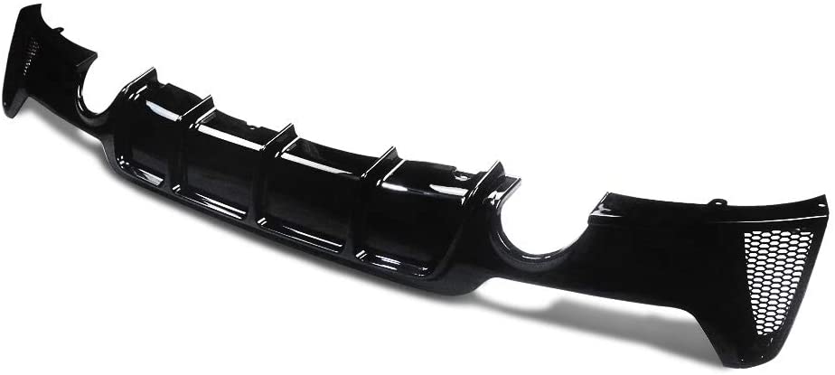 BMW 4 Series (F32) M Performance Rear Bumper Diffuser - Gloss Black