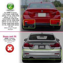 Load image into Gallery viewer, BMW 4 Series (F32) M Performance Rear Bumper Diffuser - Gloss Black