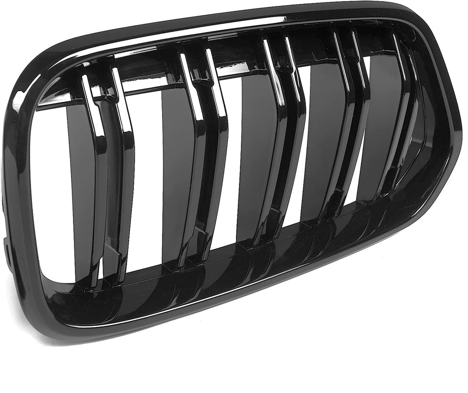 BMW X2 (F39) M Style Double Slat Front Grille - Gloss Black