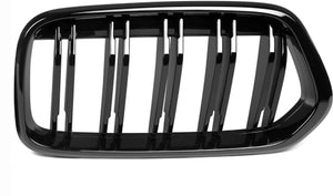 BMW X2 (F39) M Style Double Slat Front Grille - Gloss Black