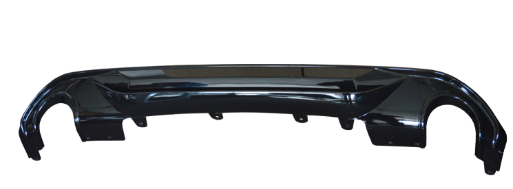 BMW X1 (F48) MP Style Rear Diffuser - Gloss Black