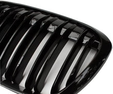 Load image into Gallery viewer, BMW X1 (F48) M Style Double Slat Front Grille - Gloss Black