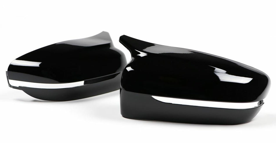 BMW 5 Series (G30) M Performance Style Mirror Cover Set - Gloss Black