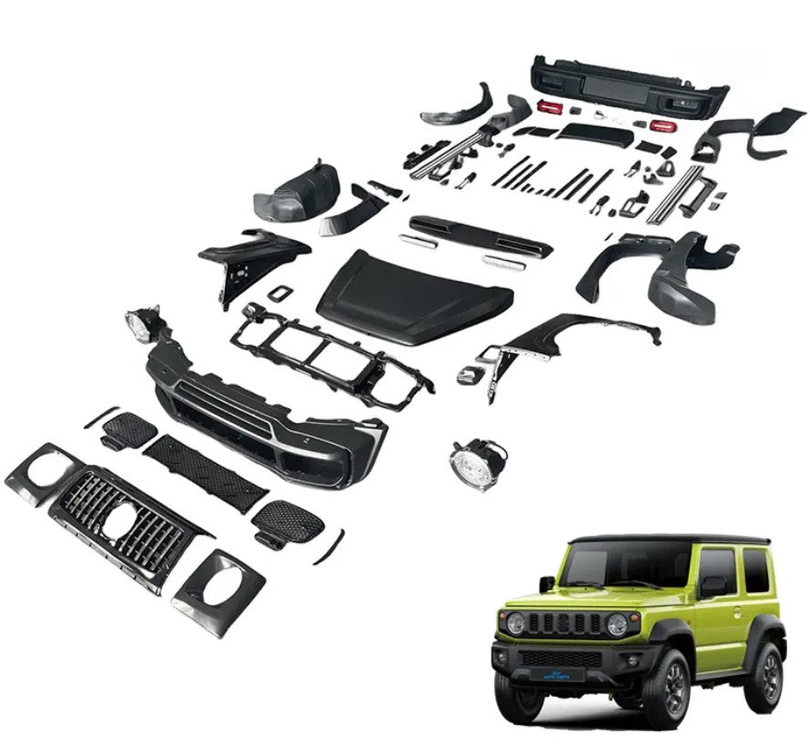 Suzuki Jimny G63 B Style Full Upgrade Body Kit - Plastic