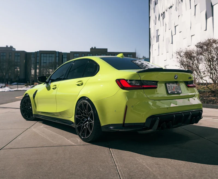 BMW M3 (G80) CS Style Rear Boot Spoiler - Carbon – Auto M