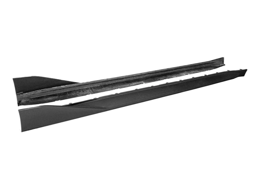 BMW M3 (G80) M Performance Style Side Skirt Extensions - Carbon (3pcs)