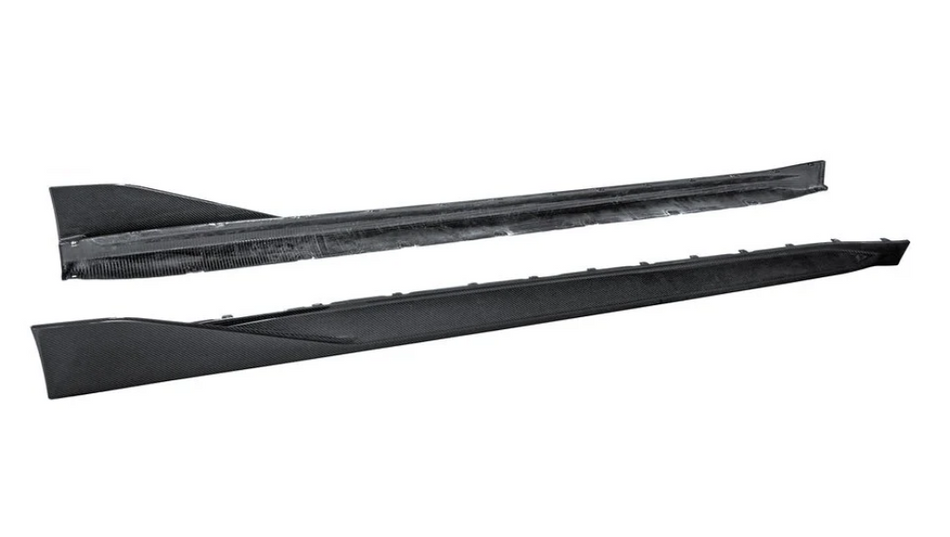 BMW M4 (G82) M Performance Style Side Skirt Extensions - Carbon (3pcs)