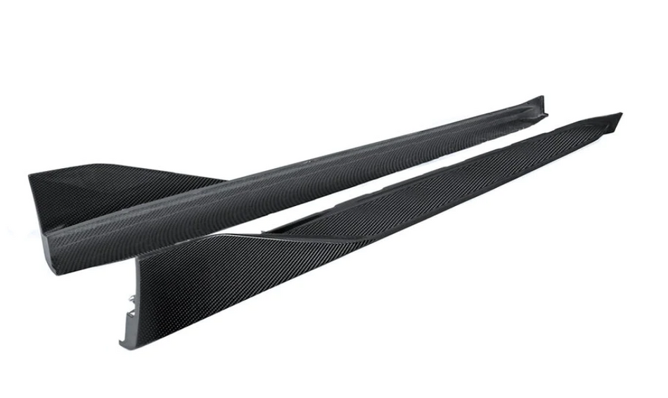 BMW M4 (G82) M Performance Style Side Skirt Extensions - Carbon (3pcs)