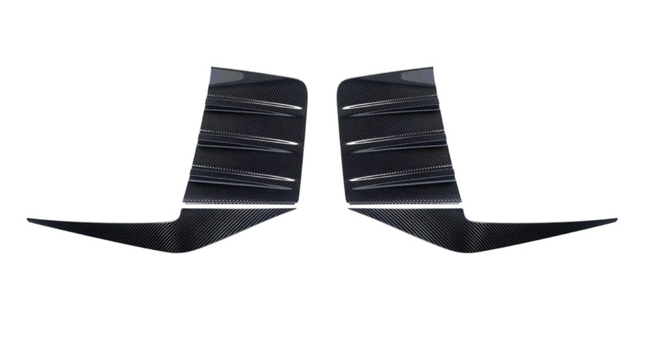 BMW M2 (G87) M Performance Style Rear Bumper Trim Set - Carbon