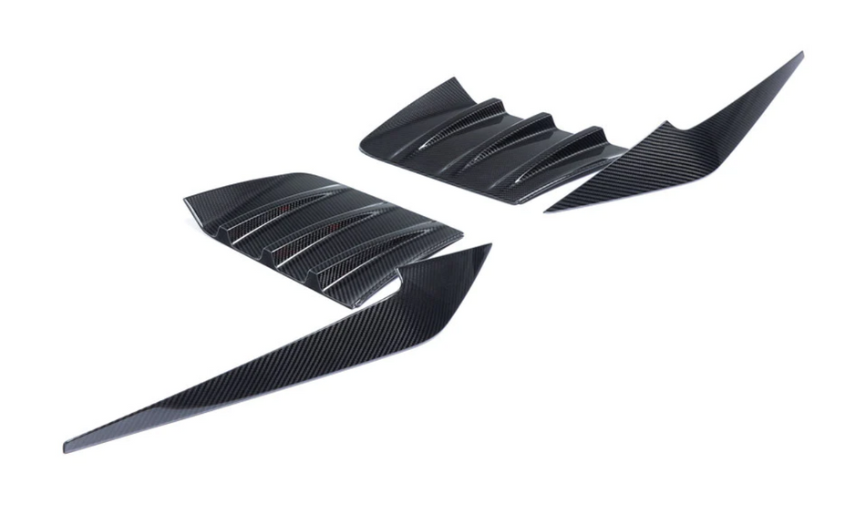 BMW M2 (G87) M Performance Style Rear Bumper Trim Set - Carbon