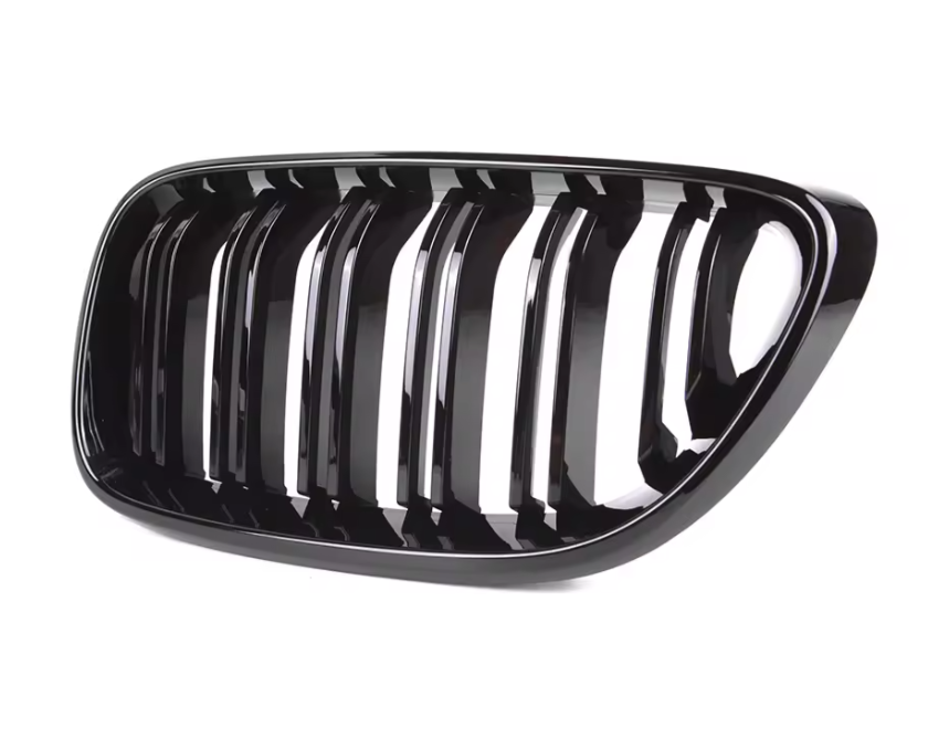 BMW 2 Series (F22) M Performance Dual Slat Front Bumper Grille - Gloss Black