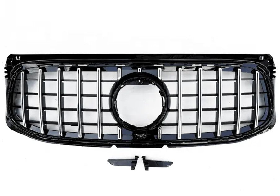 Mercedes GLB-Class (X247) GT Style Front Bumper Grille - Chrome (DEMO)