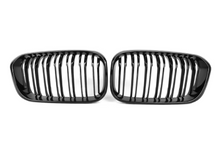 Load image into Gallery viewer, BMW 1 Series (F20) LCI Dual Slat Front Bumper Grille - Gloss Black