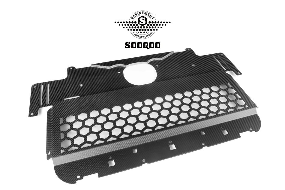 BMW M Series (G8X) V Style Under Tray Skid Plate - Dry Carbon
