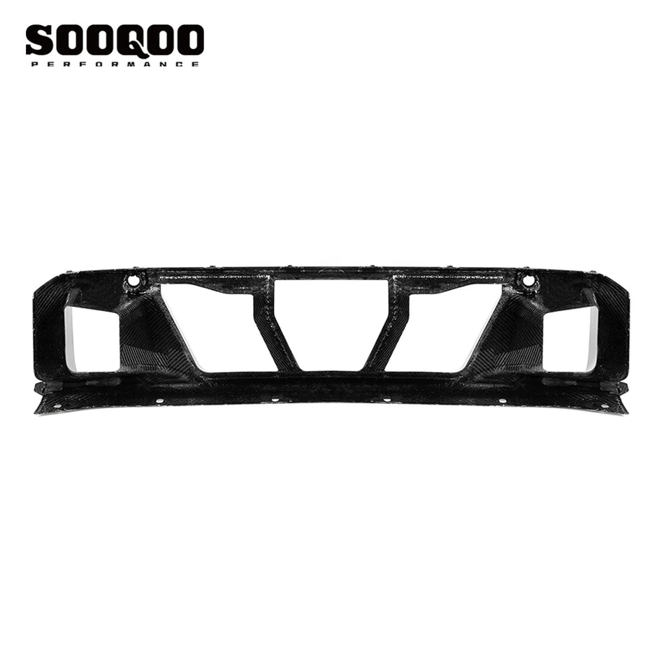 BMW M2 (G87) SOOQOO Replacement Front Bumper Lower Center Grille Trim - Dry Carbon