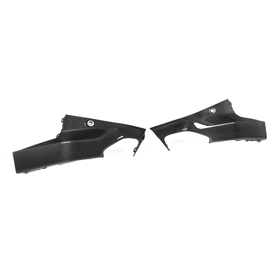 BMW 2 Series (G42) OEM Style Side Diffuser Inserts - Dry Carbon
