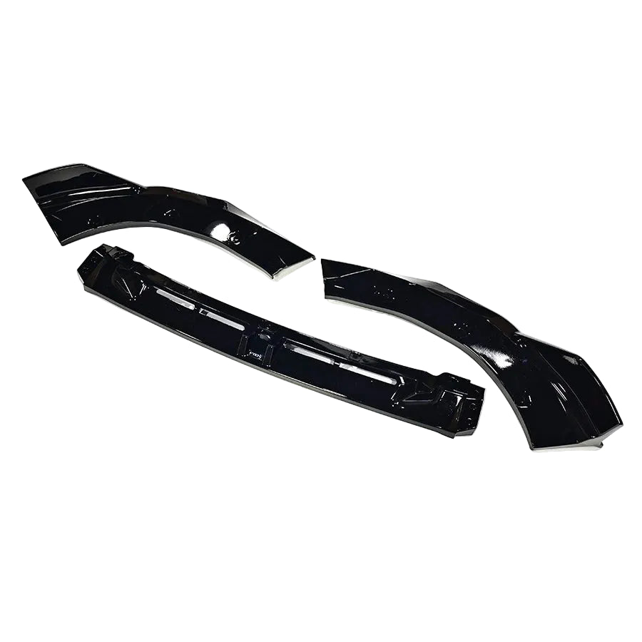 BMW 2 Series (G42) Custom Front Spoiler Lip - Gloss Black