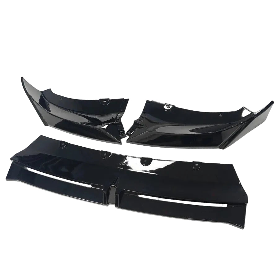 BMW X3 (G45) M Sport Custom Front Lip Spoiler - Gloss Black