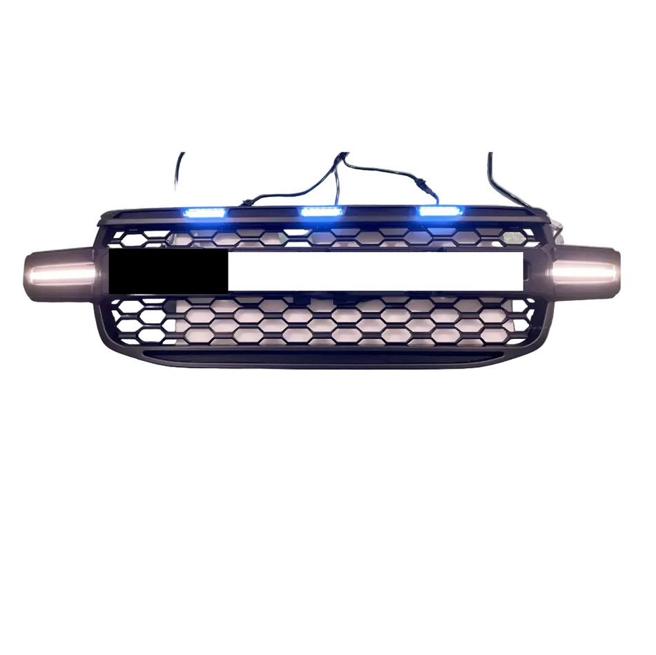 Ford Ranger (T9) LED Style Front Bumper Grille - Black