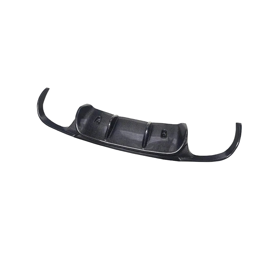 Porsche 911 (991) 2012-2015 V Style Rear Bumper Diffuser - Dry Carbon