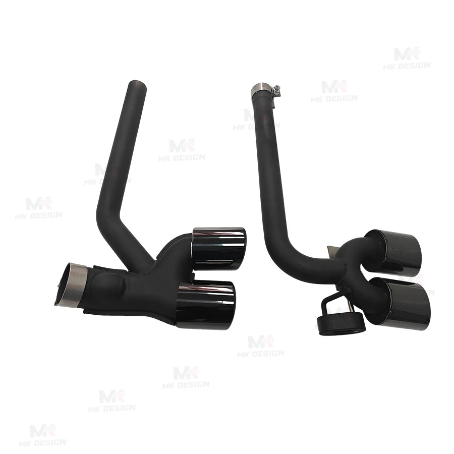 BMW X1 (U11) Quad Rear Exhaust Tailpipe Set - Black