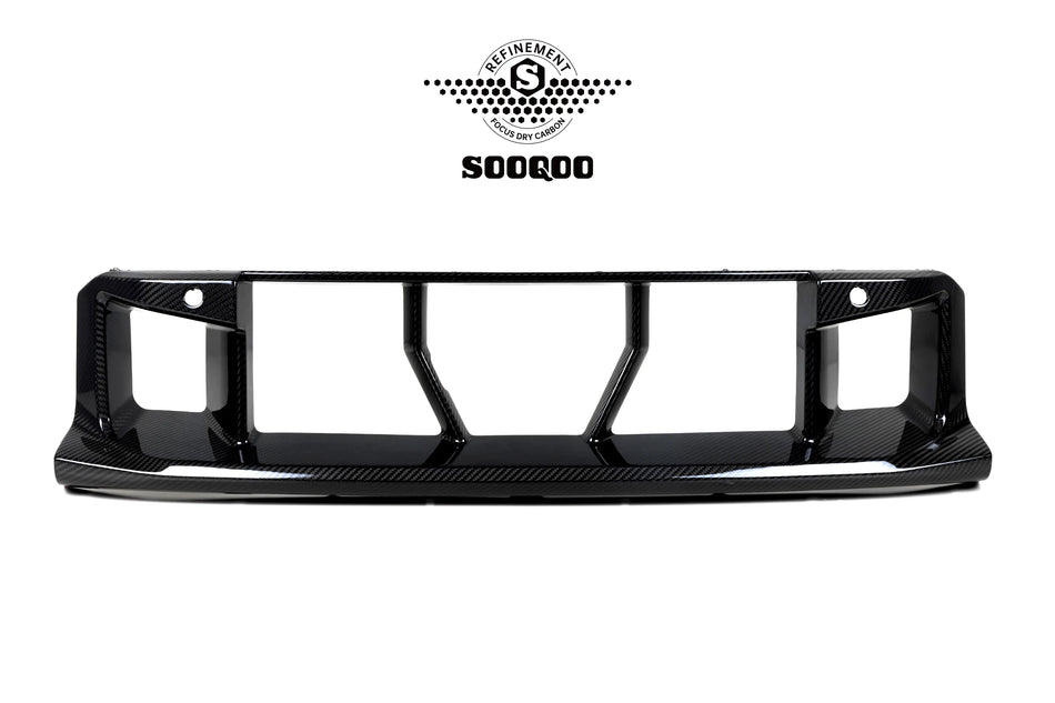 BMW M2 (G87) Center Bumper Trim OEM Style - Dry Carbon Fiber