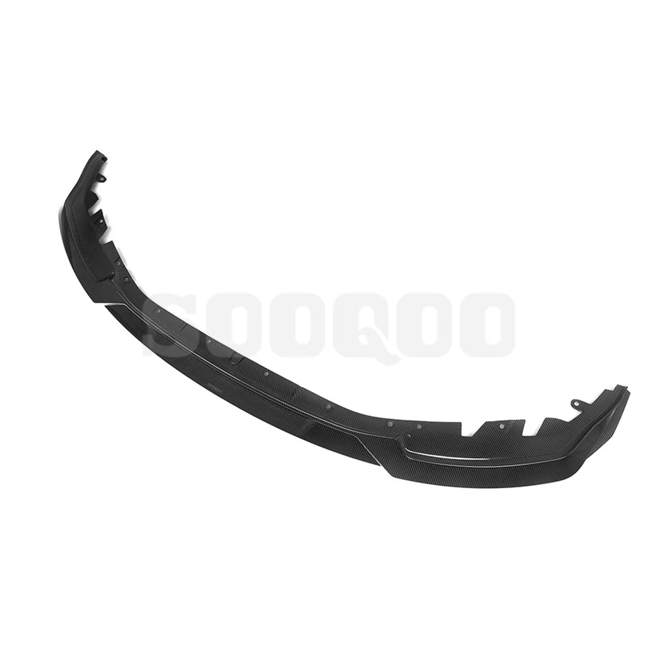 BMW M2 (G87) SOOQOO Racing Style Front Bumper Lip Spoiler - Dry Carbon
