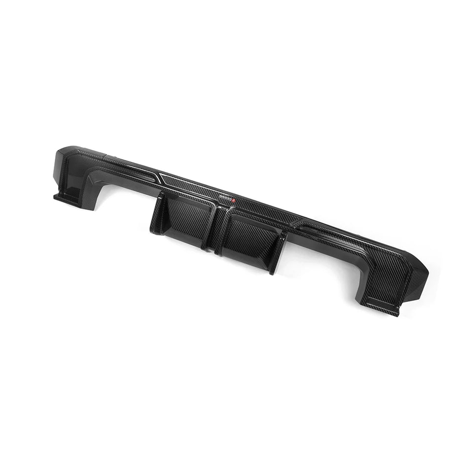 BMW M Series (G8X) M3 M4 SOOQOO V1 Rear Bumper Diffuser Set - Dry Carbon (3pcs)