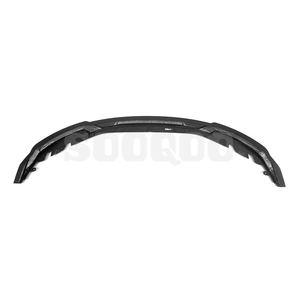 BMW M2 (G87) SOOQOO Racing Style Front Bumper Lip Spoiler - Dry Carbon