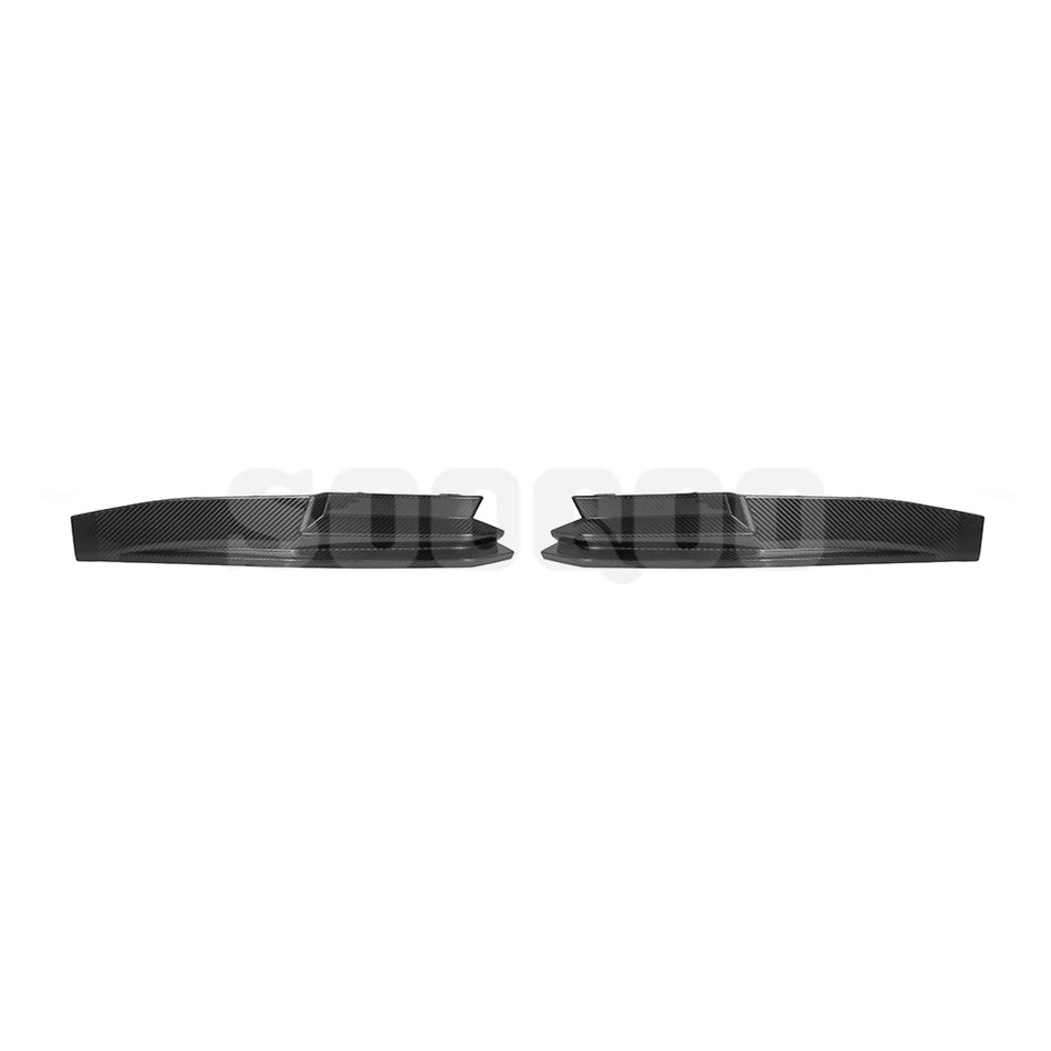 BMW M Series (G8X) M3 M4 SOOQOO V1 Rear Bumper Diffuser Set - Dry Carbon (3pcs)