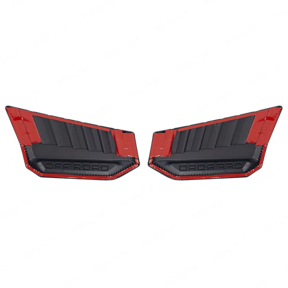 Toyota Hilux 2026+ ABS Intake Hood Scoop Cover Set (2pcs) - Black