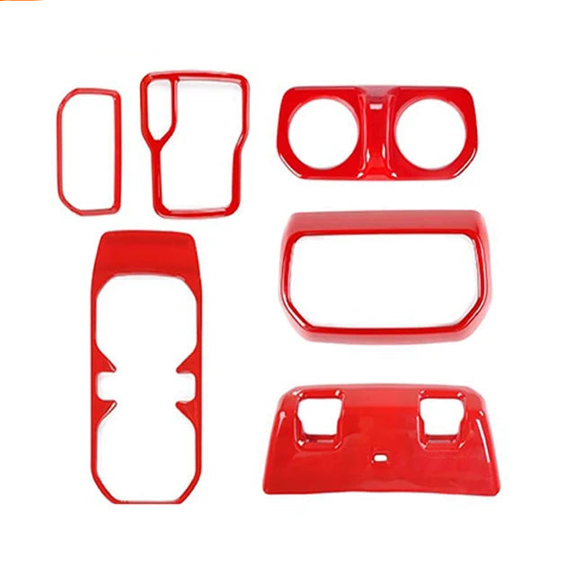 Jeep Wrangler (JL 2018+) ABS Car Interior Kit Trim Kit (6pcs)