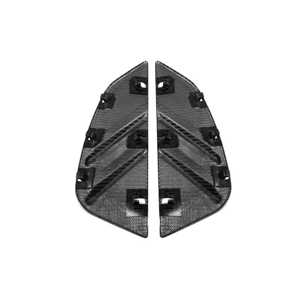 BMW M-Series (G8X) OEM Style Side Fender Insert Set - Dry Carbon