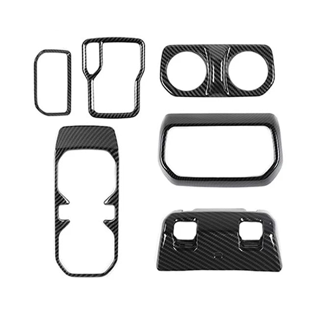 Jeep Wrangler (JL 2018+) ABS Car Interior Kit Trim Kit (6pcs)