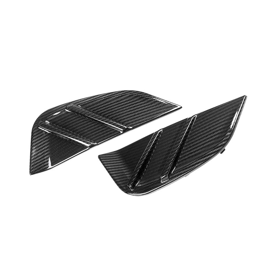 BMW M-Series (G8X) OEM Style Side Fender Insert Set - Dry Carbon
