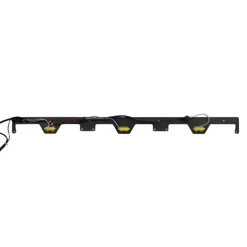 Ford Ranger (T8) Raptor Style Universal 3 Amber LED Grille Light Kit