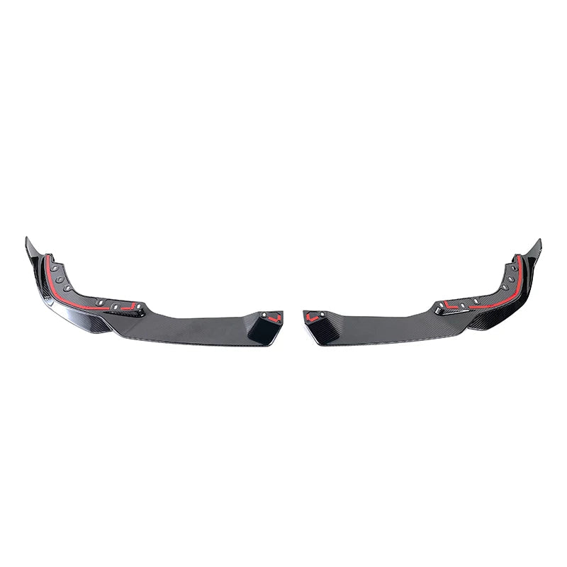 BMW 3 Series (G20) LCI MP Style Front Bumper Spoiler Lip - Dry Carbon