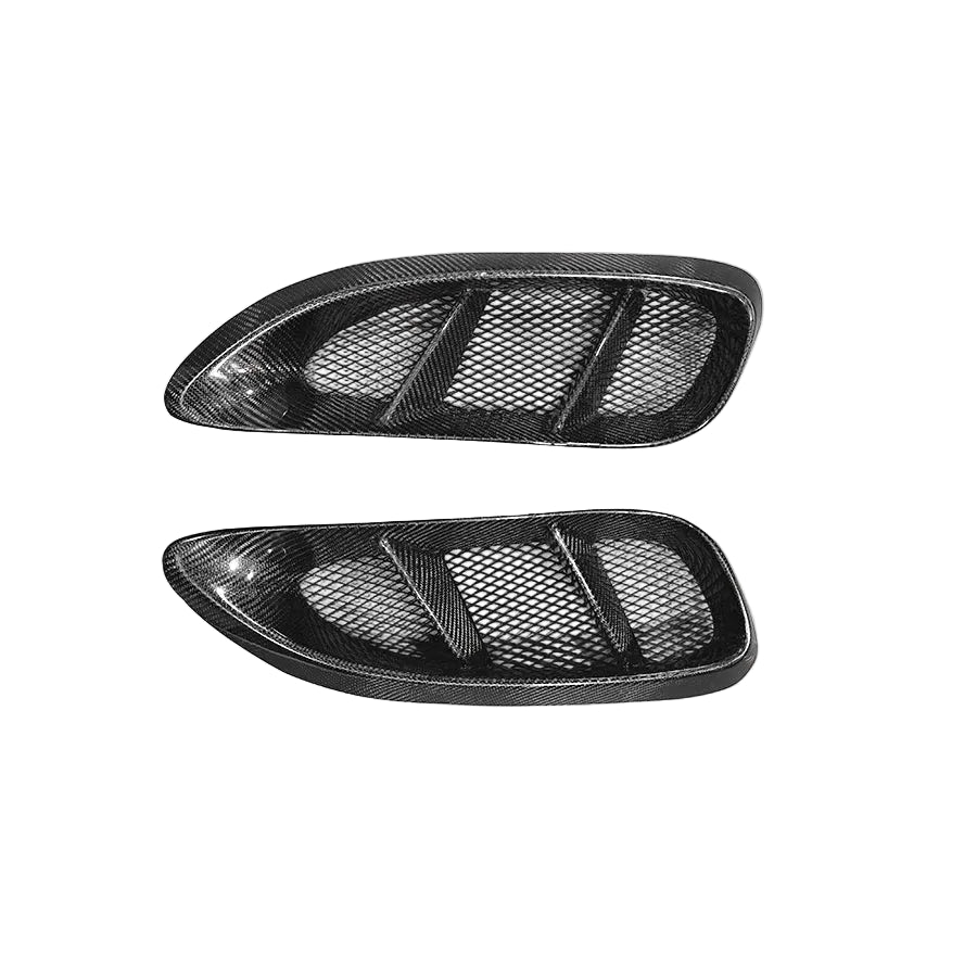 Porsche 718 Boxster Cayman (2016-2018 ) Side Vents Air Scoop Intake Cover - Dry Carbon