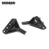 BMW M2 (G87) SOOQOO Rear Bumper Side Vent Inserts - Dry Carbon