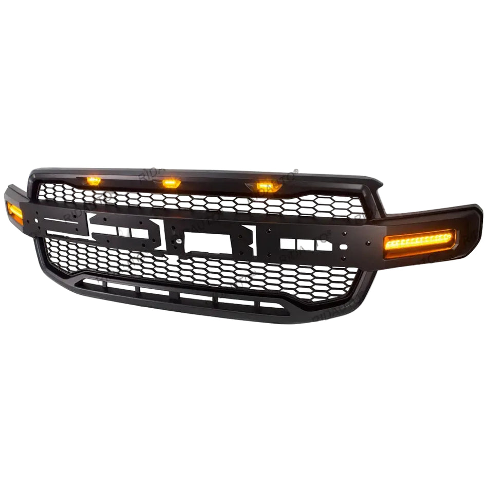 Ford Everest (T9) RAPTOR Style Front Grille Replacement + LED Light