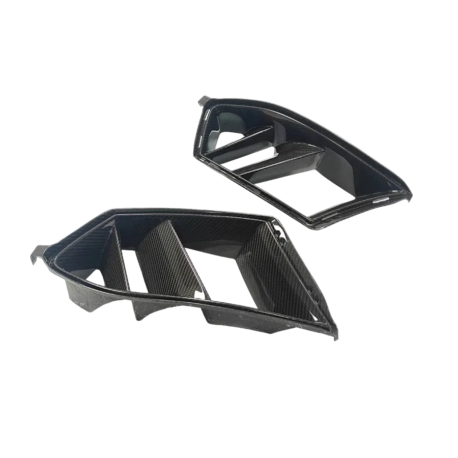 BMW M Series (G8X) M3 M4 R44 Style Front Inlet Air Duct Set - Dry Carbon