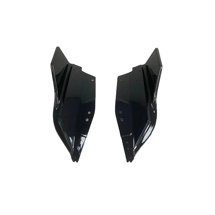 BMW X1 (U11) Rear Bumper Side Splitter Winglets - Gloss Black