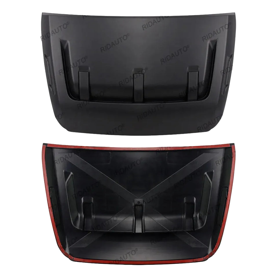 Ford Ranger (T9) Aftermarket Cowl Bonnet Scoop - Matte Black
