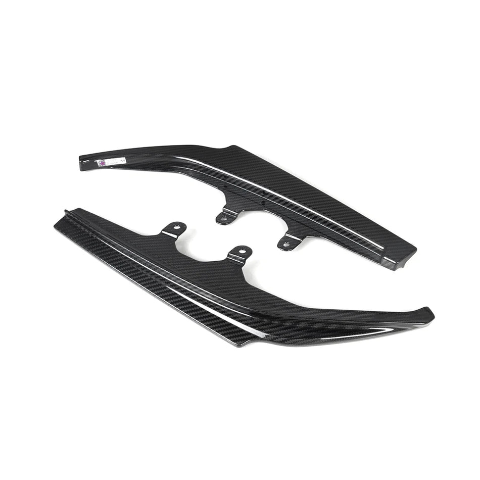 BMW 2 Series (G42) SOOQOO Rear Bumper Splitter Set - Dry Carbon